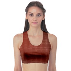 Grid Background Pattern Wallpaper Fitness Sports Bra