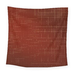 Grid Background Pattern Wallpaper Square Tapestry (large)