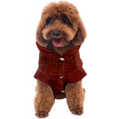 Grid Background Pattern Wallpaper Dog Coat