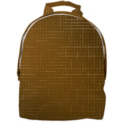 Anstract Gold Golden Grid Background Pattern Wallpaper Mini Full Print Backpack