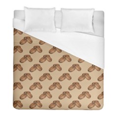 Coffee Beans Pattern Texture Duvet Cover (full/ Double Size)