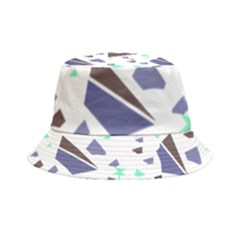 Seamless Pattern Geometric Texture Inside Out Bucket Hat