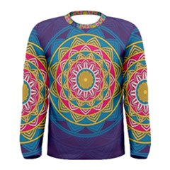 Abstract Digital Artwork Men s Long Sleeve T-shirt