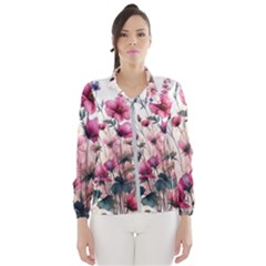 Flora Floral Flower Petal Women s Windbreaker