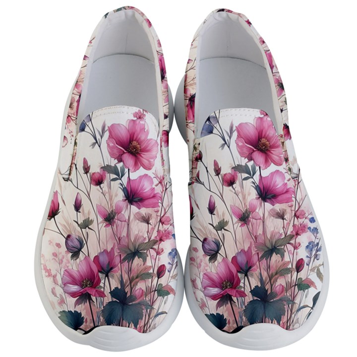 Flora Floral Flower Petal Men s Lightweight Slip Ons