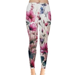 Flora Floral Flower Petal Inside Out Leggings