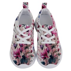 Flora Floral Flower Petal Running Shoes by Maspions