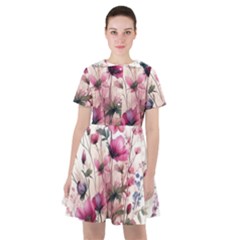 Flora Floral Flower Petal Sailor Dress