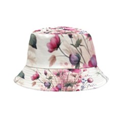 Flora Floral Flower Petal Inside Out Bucket Hat