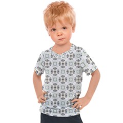 Background Pattern Retro Vintage Kids  Sports T-shirt