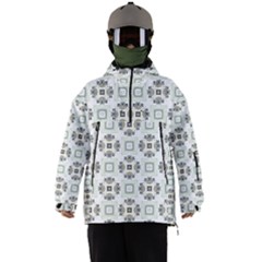 Background Pattern Retro Vintage Men s Ski And Snowboard Waterproof Breathable Jacket