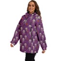 Skull Halloween Pattern Women s Ski and Snowboard Waterproof Breathable Jacket View3