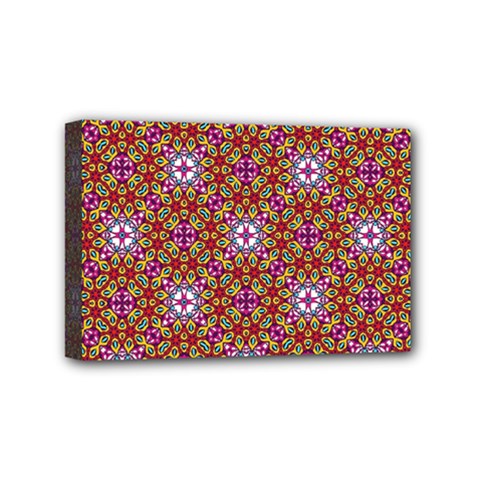 Illustrations Background Pattern Mandala Seamless Mini Canvas 6  X 4  (stretched)