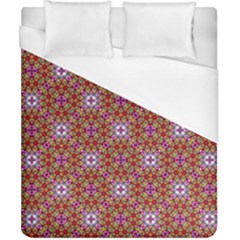 Illustrations Background Pattern Mandala Seamless Duvet Cover (california King Size)