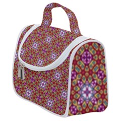 Illustrations Background Pattern Mandala Seamless Satchel Handbag