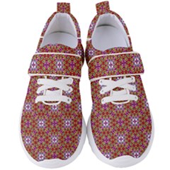 Illustrations Background Pattern Mandala Seamless Women s Velcro Strap Shoes by Maspions