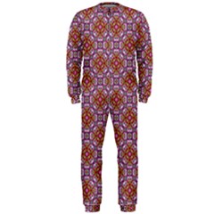 Pattern Mandala Seamless Onepiece Jumpsuit (men) by Maspions