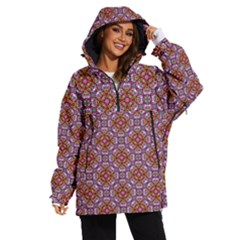 Pattern Mandala Seamless Women s Ski And Snowboard Waterproof Breathable Jacket