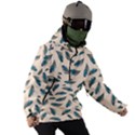 Background Palm Leaves Pattern Men s Ski and Snowboard Waterproof Breathable Jacket View3