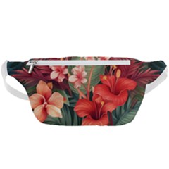 Tropical Flower Bloom Waist Bag 