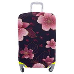 Flower Sakura Bloom Luggage Cover (medium) by Maspions