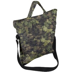 Camouflage Military Fold Over Handle Tote Bag