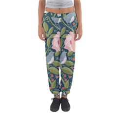 Spring Design With Watercolor Flowers Women s Jogger Sweatpants by AlexandrouPrints