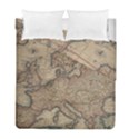 Old Vintage Classic Map Of Europe Duvet Cover Double Side (Full/ Double Size) View2
