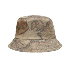 Old Vintage Classic Map Of Europe Bucket Hat by Paksenen