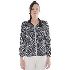 Monochrome Mirage Women s Windbreaker