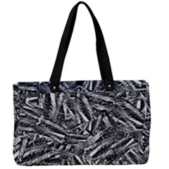 Monochrome Mirage Canvas Work Bag