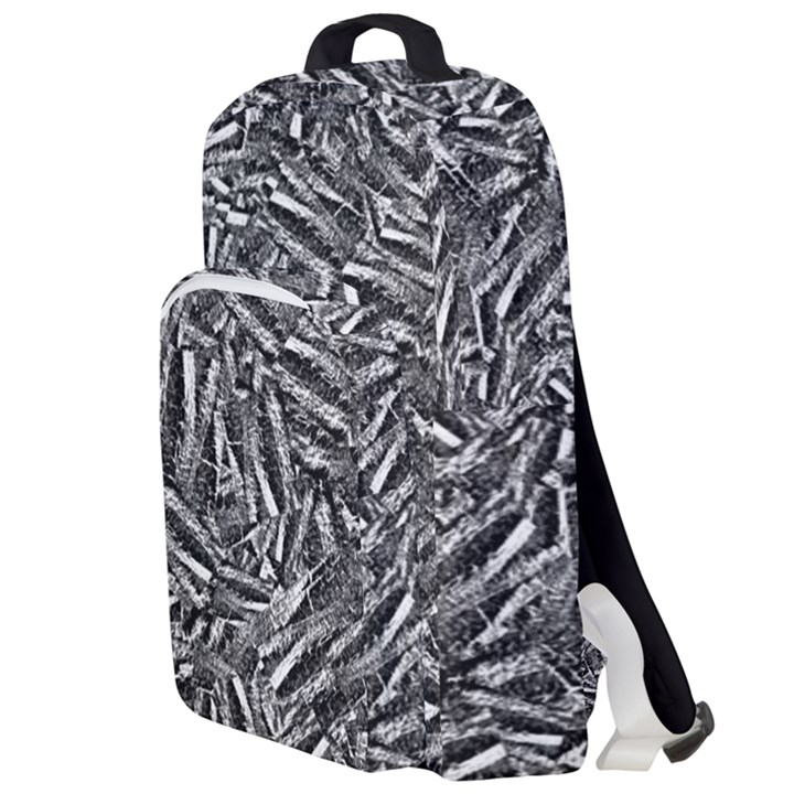 Monochrome Mirage Double Compartment Backpack