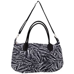 Monochrome Mirage Removable Strap Handbag