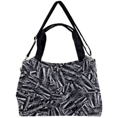 Monochrome Mirage Double Compartment Shoulder Bag