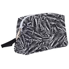 Monochrome Mirage Wristlet Pouch Bag (large)