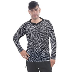 Monochrome Mirage Men s Pique Long Sleeve T-shirt