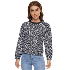 Monochrome Mirage Women s Long Sleeve Raglan T-shirt