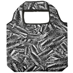 Monochrome Mirage Foldable Grocery Recycle Bag by dflcprintsclothing