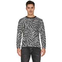 Monochrome Mirage Men s Fleece Sweatshirt by dflcprintsclothing