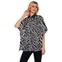 Monochrome Mirage Women s Batwing Button Up Shirt View2