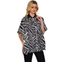 Monochrome Mirage Women s Batwing Button Up Shirt View3