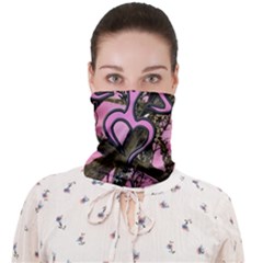 Pink Browning Deer Glitter Camo Face Covering Bandana (adult)