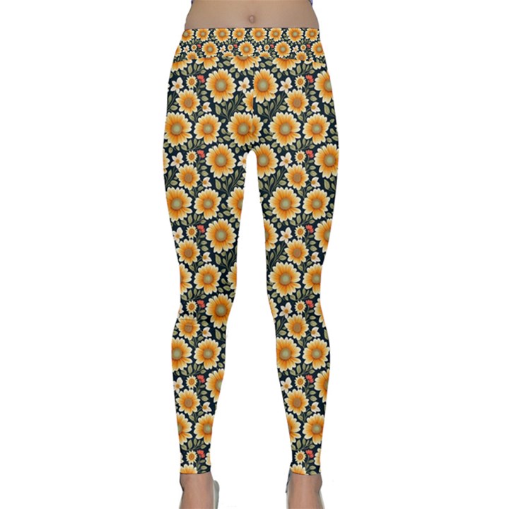 Flower 120424 Classic Yoga Leggings