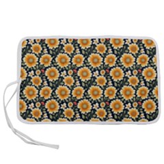 Flower 120424 Pen Storage Case (L)