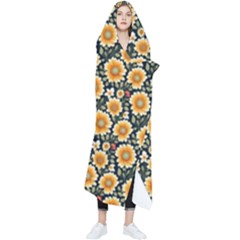 Flower 120424 Wearable Blanket by zappwaits