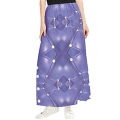 Couch Material Photo Manipulation Collage Pattern Maxi Chiffon Skirt