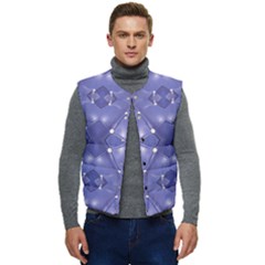 Couch Material Photo Manipulation Collage Pattern Men s Button Up Puffer Vest	