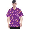 Purple Blossom Peaches Hawaiian Shirt View1