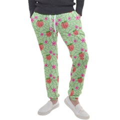 Leaf Blossom Peaches Jogger Sweatpants by SpankoGoods