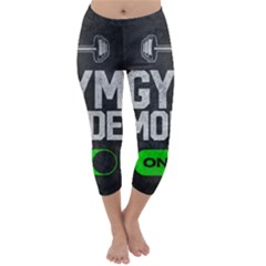 Gym Mode Capri Winter Leggings  by Store67